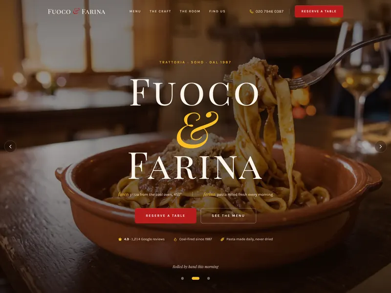 Fuoco & Farina: Italienische Trattoria