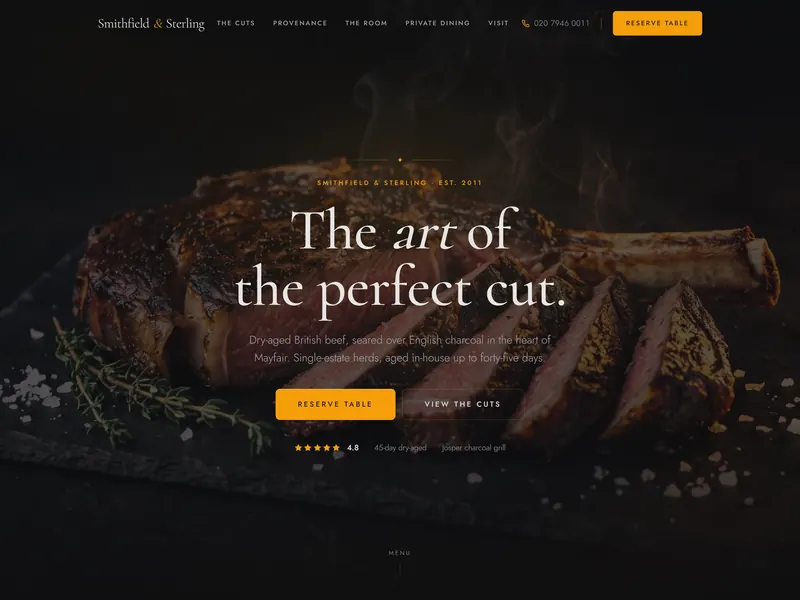Smithfield & Sterling: Fine-Dining-Steakhouse